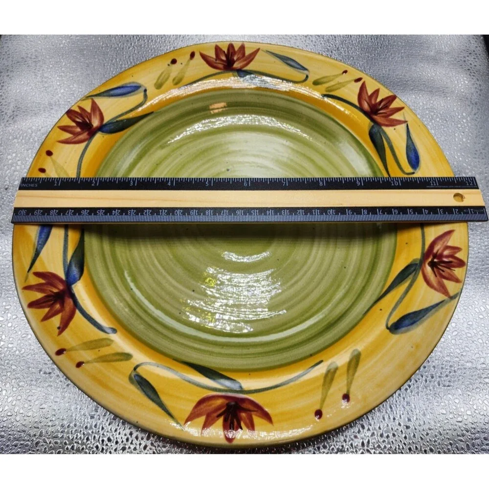 Pier 1 Imports Handpainted Stoneware 